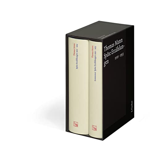 Späte Erzählungen 1919-1953: Text und Kommentar in einer Kassette
