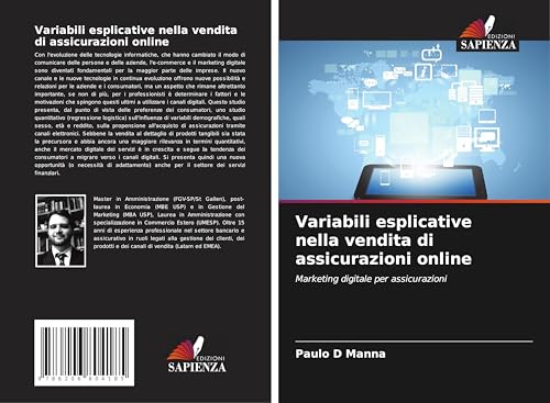 Variabili esplicative nella vendita di assicurazioni online: Marketing digitale per assicurazioni von Edizioni Sapienza