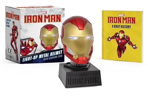 Marvel: Iron Man Light-Up Metal Helmet: With Glowing Eyes (RP Minis)
