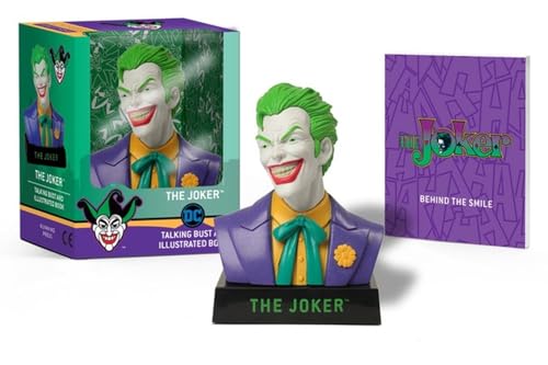 The Joker Talking Bust and Illustrated Book (RP Minis) von Running Press Mini Editions