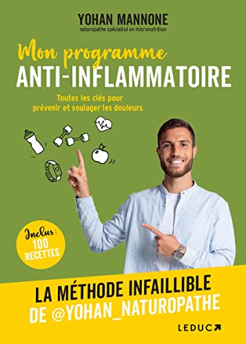Mon programme anti-inflammatoire: La méthode infaillible de @yohan_naturopath von LEDUC