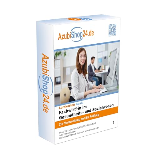 AzubiShop24.de Basis-Lernkarten. Fachwirt/in im Gesundheits- und Sozialwesen von Princoso GmbH