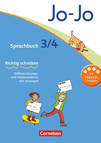 Jo-Jo Sprachbuch - Allgemeine Ausgabe 2011 - 3./4. Schuljahr: Arbeitsblock von Cornelsen Verlag GmbH