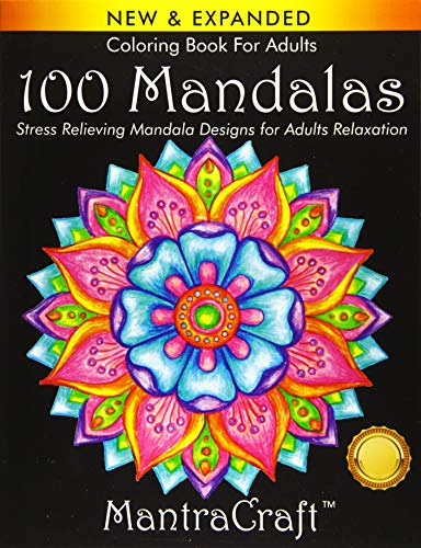 Coloring Book For Adults: 100 Mandalas: Stress Relieving Mandala Designs for Adults Relaxation von New Castle P&P