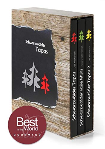 Schwarzwälder Tapas Schuberbox - "Beste Kochbuchserie des Jahres" weltweit: Ausgezeichnet bei den "Gourmand World Cookbook Awards 2019" in Macau/China
