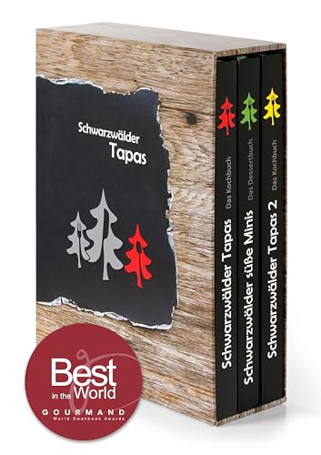 Schwarzwälder Tapas Schuberbox - "Beste Kochbuchserie des Jahres" weltweit: Ausgezeichnet bei den "Gourmand World Cookbook Awards 2019" in Macau/China