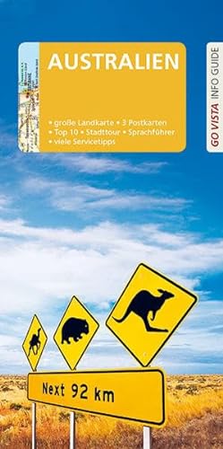 GO VISTA: Reiseführer Australien: Mit Faltkarte und 3 Postkarten (Go Vista Info Guide) von Vista Point Verlag GmbH
