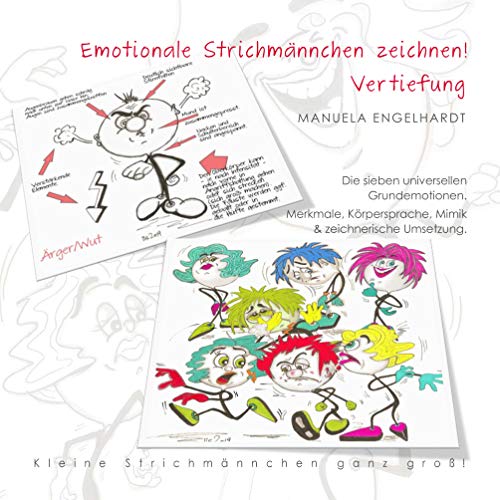 Emotionale Strichmännchen zeichnen: Kleine Strichmännchen ganz groß! Vertiefung. von Books on Demand GmbH