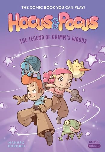 Hocus & Pocus: The Legend of Grimm's Woods: The Comic Book You Can Play (Comic Quests, Band 1) von Quirk Books
