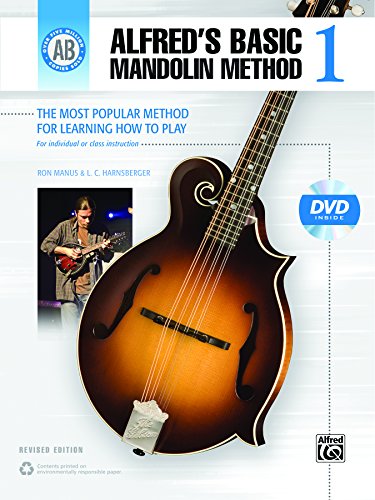 Alfred's Basic Mandolin Method 1: The Most Popular Method for Learning How to Play, Book & DVD