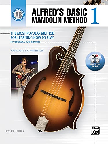 Alfred's Basic Mandolin Method 1: The Most Popular Method for Learning How to Play, Book & Online Media: The Most Popular Method for Learning How to ... (Alfred's Basic Mandolin Library) von Alfred Music