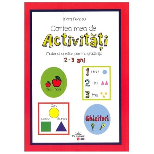 Cartea Mea De Activitati 2-3 Ani von Prestige