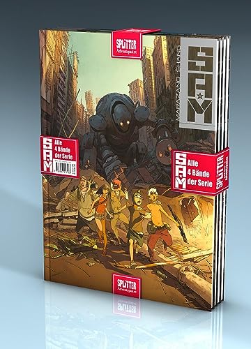 S.A.M. Adventspaket: Die komplette Comic-Serie: Alle 4 Bände der Young Adult Dystopie mi Manga-Ästhetik S.A.M. Adventspaket: Die komplette Comic-Serie: Alle 4 Bände der Young Adult Dystopie mi Manga-Ästhetik