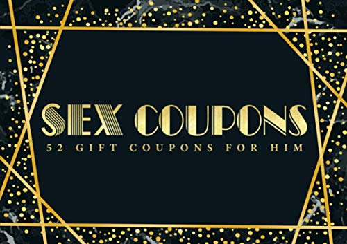 Sex Coupons - 52 Gift Coupons for Him