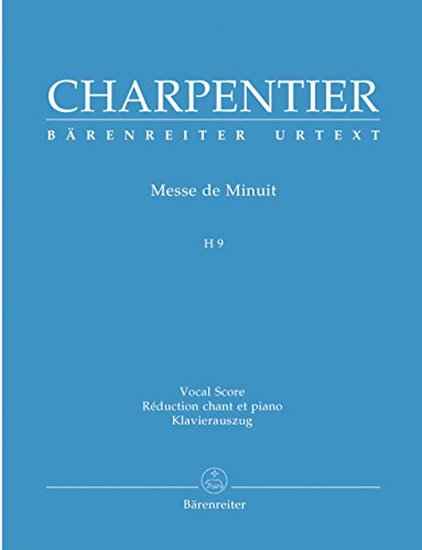 Messe de Minuit H 9. Klavierauszug: Text Lateinisch