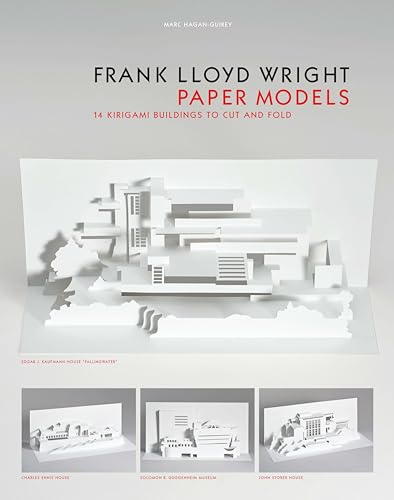 Frank Lloyd Wright Paper Models: 14 Kirigami Buildings to Cut and Fold (paper folding, origami)
