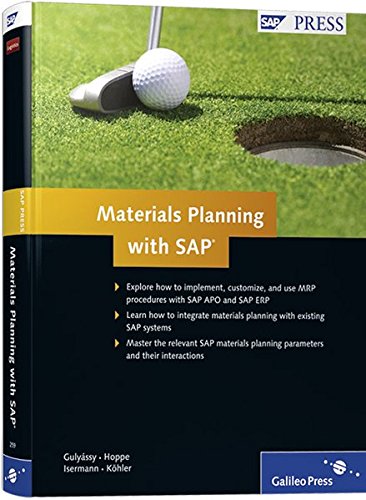 Materials Planning with SAP: SAP ERP and SAP APO (SAP PRESS: englisch) von SAP PRESS