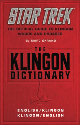 The Klingon Dictionary: English/Klingon, Klingon/English (Star Trek)