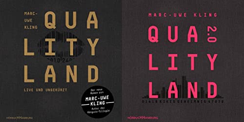 Qualityland + Qualityland 2.0 als Hörbücher im Set + 1 exklusives Postkartenset