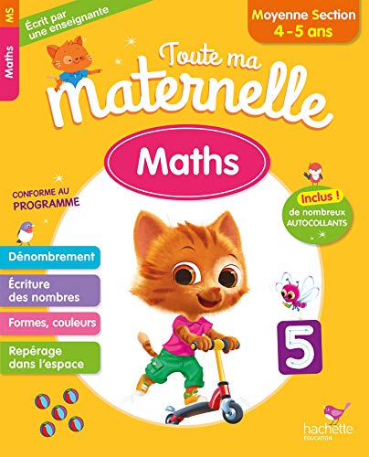 Toute Ma Maternelle - Maths Moyenne Section (4-5 ans) von HACHETTE EDUC