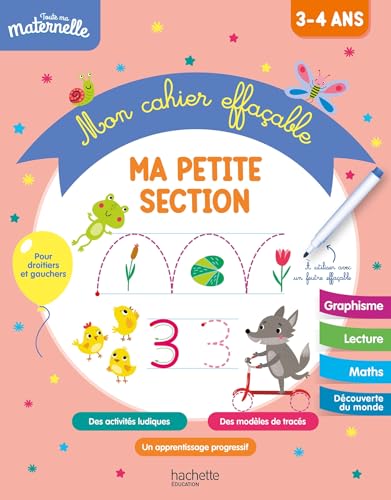 Toute ma maternelle - Mon cahier effaçable - Ma petite section (3- 4 ans) von HACHETTE EDUC