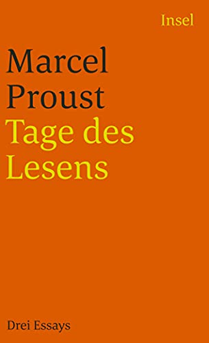 Tage des Lesens: Drei Essays (insel taschenbuch)