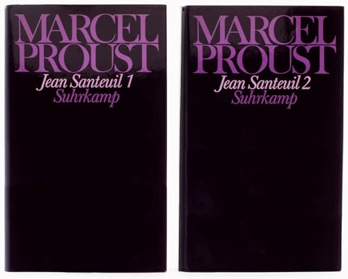 Werke. Frankfurter Ausgabe: Werke III. Band 1 und 2: Jean Santeuil von Suhrkamp Verlag AG