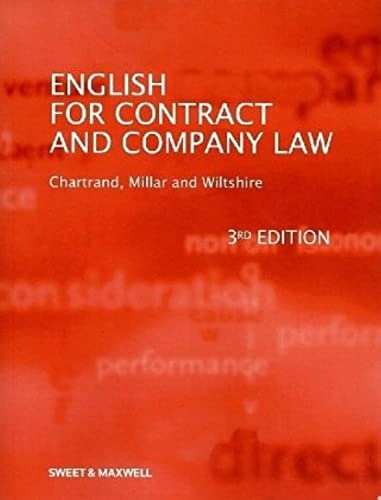 English for Contract and Company Law