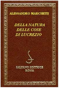 Della natura delle cose di Lucrezio (Diamanti) von Salerno Editrice