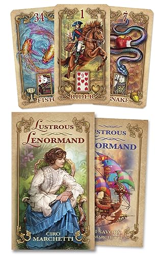 Lustrous Lenormand von Llewellyn Publications