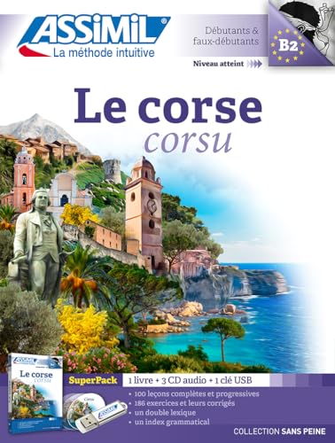 Le Corse Superpack USB: Niveau A1-B2 Methode d'apprentissage de corse: Niveau A1-B2 Méthode d'apprentissage de corse