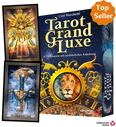 Ciro Marchettis Tarot Grand Luxe: 78 Tarotkarten mit ausführlicher Anleitung (Tarot Karten Deutsch) Ciro Marchettis Tarot Grand Luxe: 78 Tarotkarten mit ausführlicher Anleitung (Tarot Karten Deutsch)
