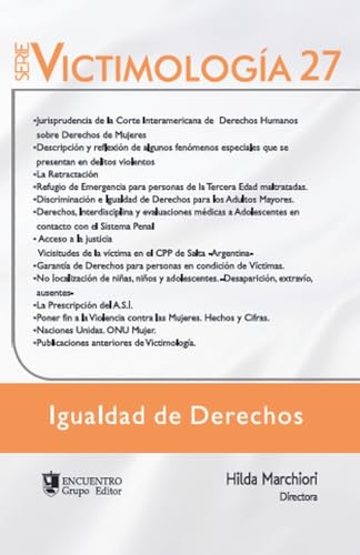 Victimología 27. Igualdad de derechos von Ariel Publisher