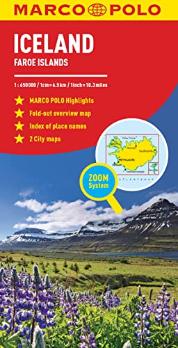 Iceland Marco Polo Map (Marco Polo Maps)