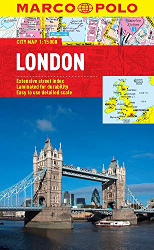 Marco Polo City Map London: Extensive Street Index, Easy to Use Detailed Scale (Marco Polo City Maps)