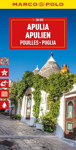 MARCO POLO Reisekarte Italien 11 Apulien 1:200.000: Straßenkarte und Autokarte mit sehenswerten Strecken, Highlights und digitaler Erweiterung von MARCO POLO ein Imprint von MAIRDUMONT