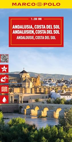 MARCO POLO Reisekarte Andalusien, Costa del Sol 1:200.000: Sevilla, Cordoba, Granada MARCO POLO Reisekarte Andalusien, Costa del Sol 1:200.000: Sevilla, Cordoba, Granada