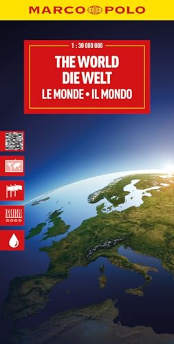 MARCO POLO Reisekarte Die Welt 1:30 Mio. (Marco Polo Maps) von MARCO POLO ein Imprint von MAIRDUMONT