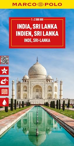 MARCO POLO Reisekarte Indien, Sri Lanka 1:2,5 Mio.: Nepal, Bangladesch MARCO POLO Reisekarte Indien, Sri Lanka 1:2,5 Mio.: Nepal, Bangladesch
