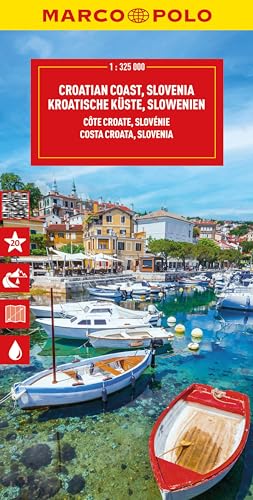 MARCO POLO Reisekarte Kroatische Küste, Slowenien 1:325.000 MARCO POLO Reisekarte Kroatische Küste, Slowenien 1:325.000