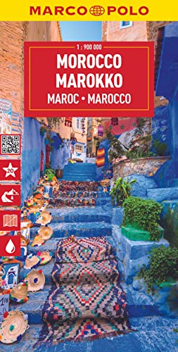 MARCO POLO Reisekarte Marokko 1:900.000 (Marco Polo Maps) von MAIRDUMONT