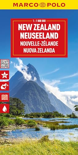 MARCO POLO Reisekarte Neuseeland 1:1 Mio.: 1:1000000