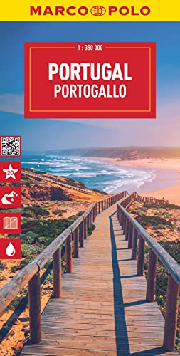 MARCO POLO Reisekarte Portugal 1:350.000: Straßenkarte und Autokarte mit sehenswerten Strecken, Highlights und digitaler Erweiterung (Marco Polo Maps) von MARCO POLO ein Imprint von MAIRDUMONT