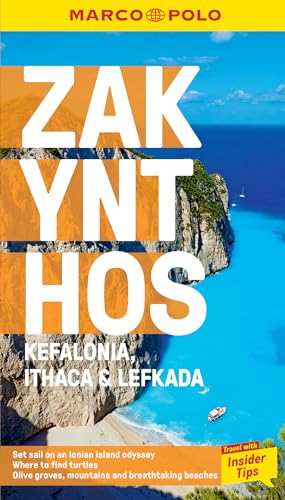 Zakynthos and Kefalonia Marco Polo Pocket Travel Guide - with pull out map: Includes Ithaca and Lefkada (Marco Polo Zakynthos Travel Guides) von Marco Polo