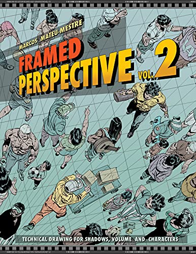 Framed Perspective: Technical Drawing for Shadows, Volume and Characters (2) von Design Studio Press