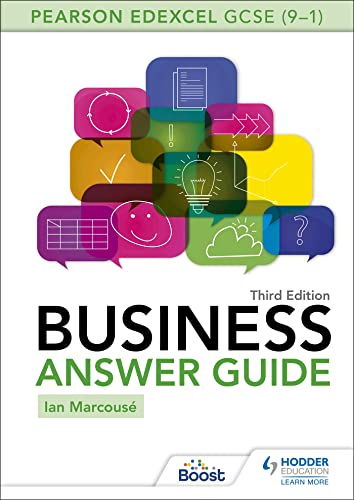 Pearson Edexcel GCSE (9-1) Business Answer Guide Third Edition von Hodder Education