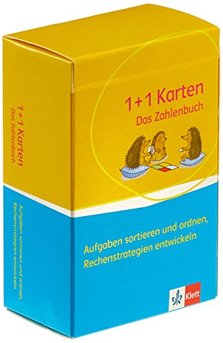 Das Zahlenbuch 1-2: 1+1 Karten. Aufgaben sortieren und ordnen, Rechenstrategien entwickeln Klasse 1-2 (Das Zahlenbuch. Ausgabe ab 2017) von Klett