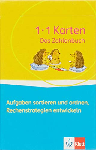 Das Zahlenbuch: 1x1 Karten. Aufgaben sortieren und ordnen, Rechenstrategien entwickeln Klasse 2-3 (Das Zahlenbuch. Ausgabe ab 2017)