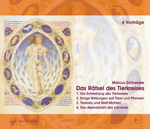 Das Rätsel des Tierkreises, 4 Audio-CDs: 4 Vorträge von Sentovision