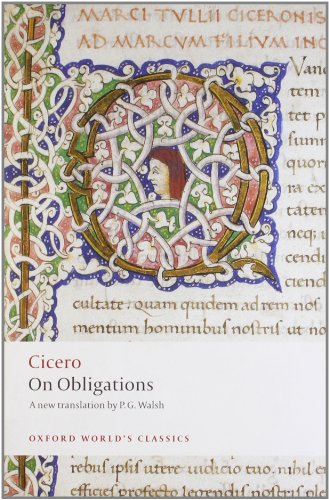 On Obligations: De Officiis (Oxford World's Classics) von Oxford University Press